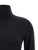 Blauer Kaschmir-Cardigan