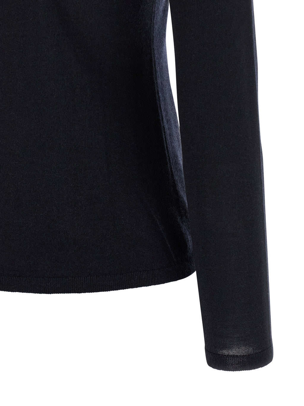 Blauer Kaschmir-Cardigan