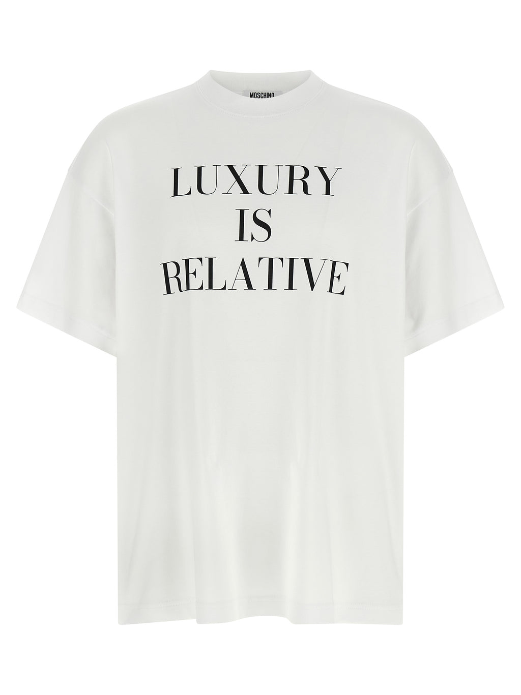 Weißes Baumwoll-T-Shirt