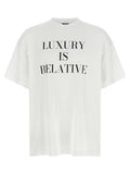 Weißes Baumwoll-T-Shirt