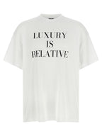 Weißes Baumwoll-T-Shirt