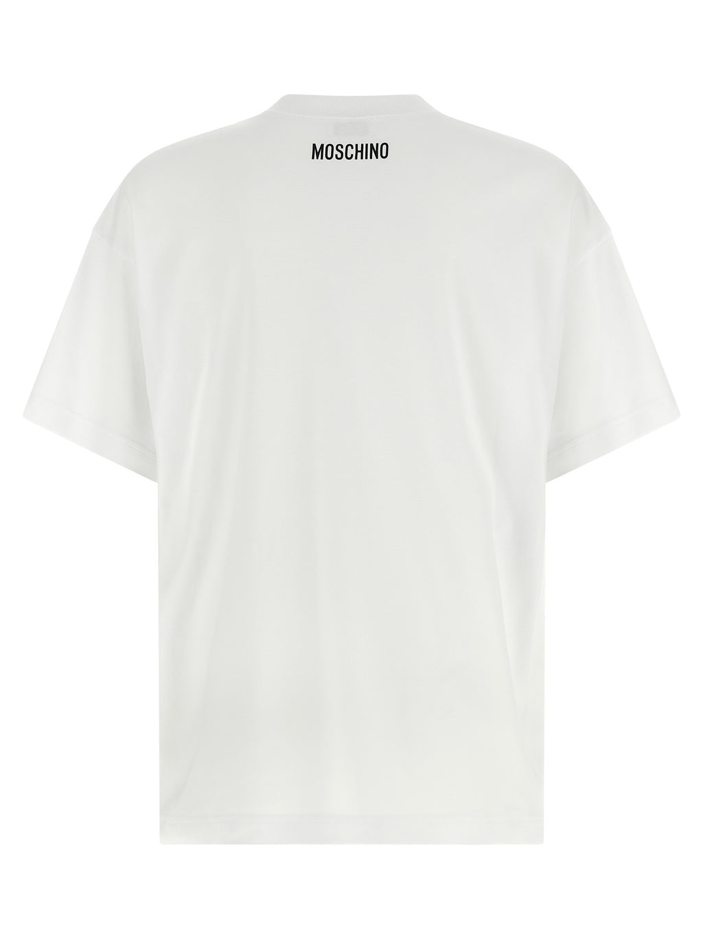 Weißes Baumwoll-T-Shirt