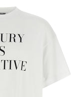 Weißes Baumwoll-T-Shirt