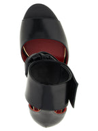 Schwarze Stiletto-Sandalen aus Kalbsleder Valentino Garavani