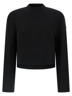 Schwarzer Sweatshirt aus Viskose