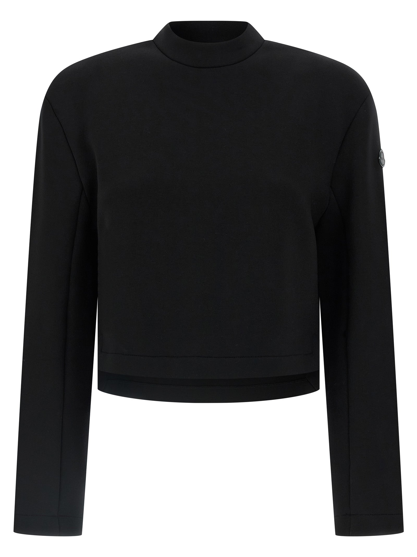 Schwarzer Sweatshirt aus Viskose