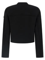 Schwarzer Sweatshirt aus Viskose