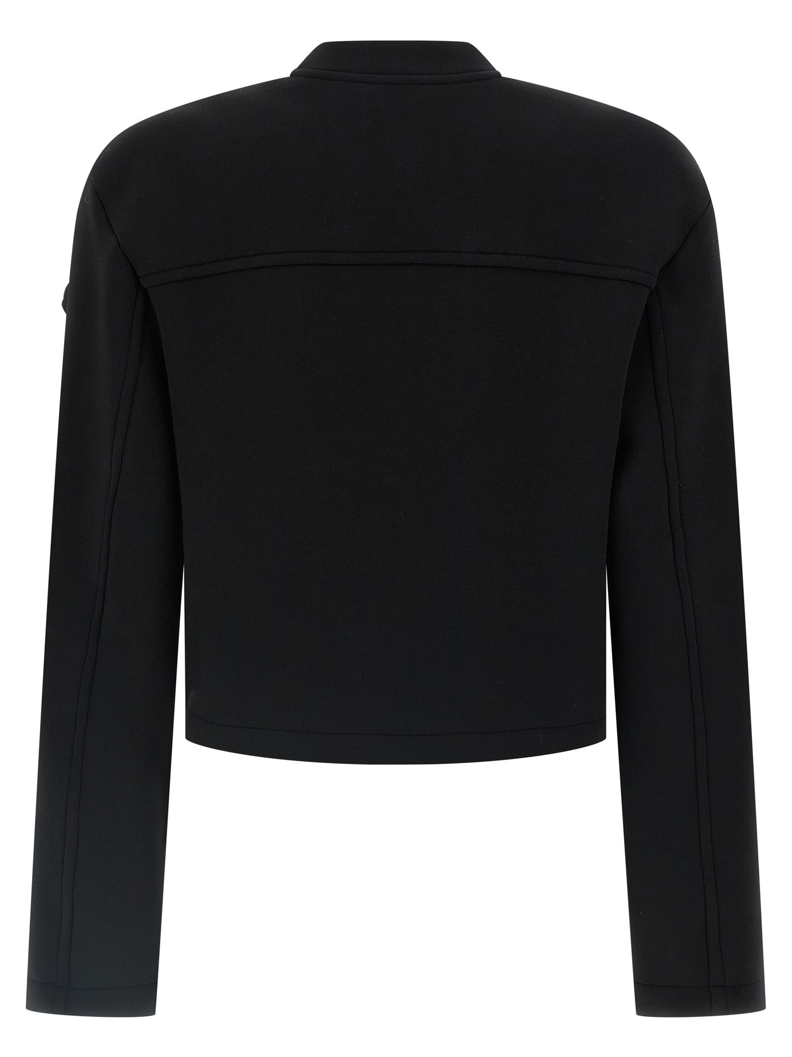 Schwarzer Sweatshirt aus Viskose