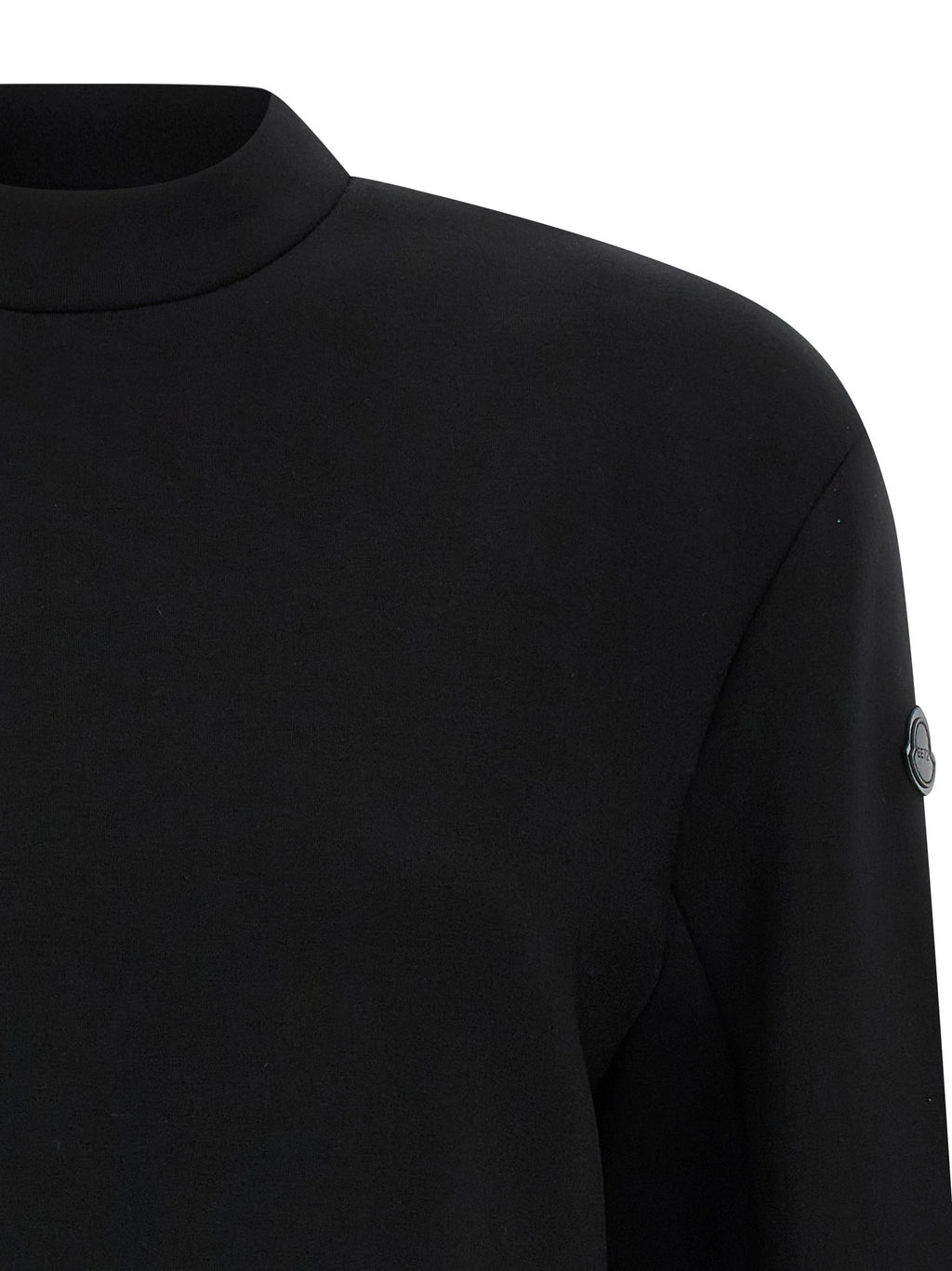 Schwarzer Sweatshirt aus Viskose