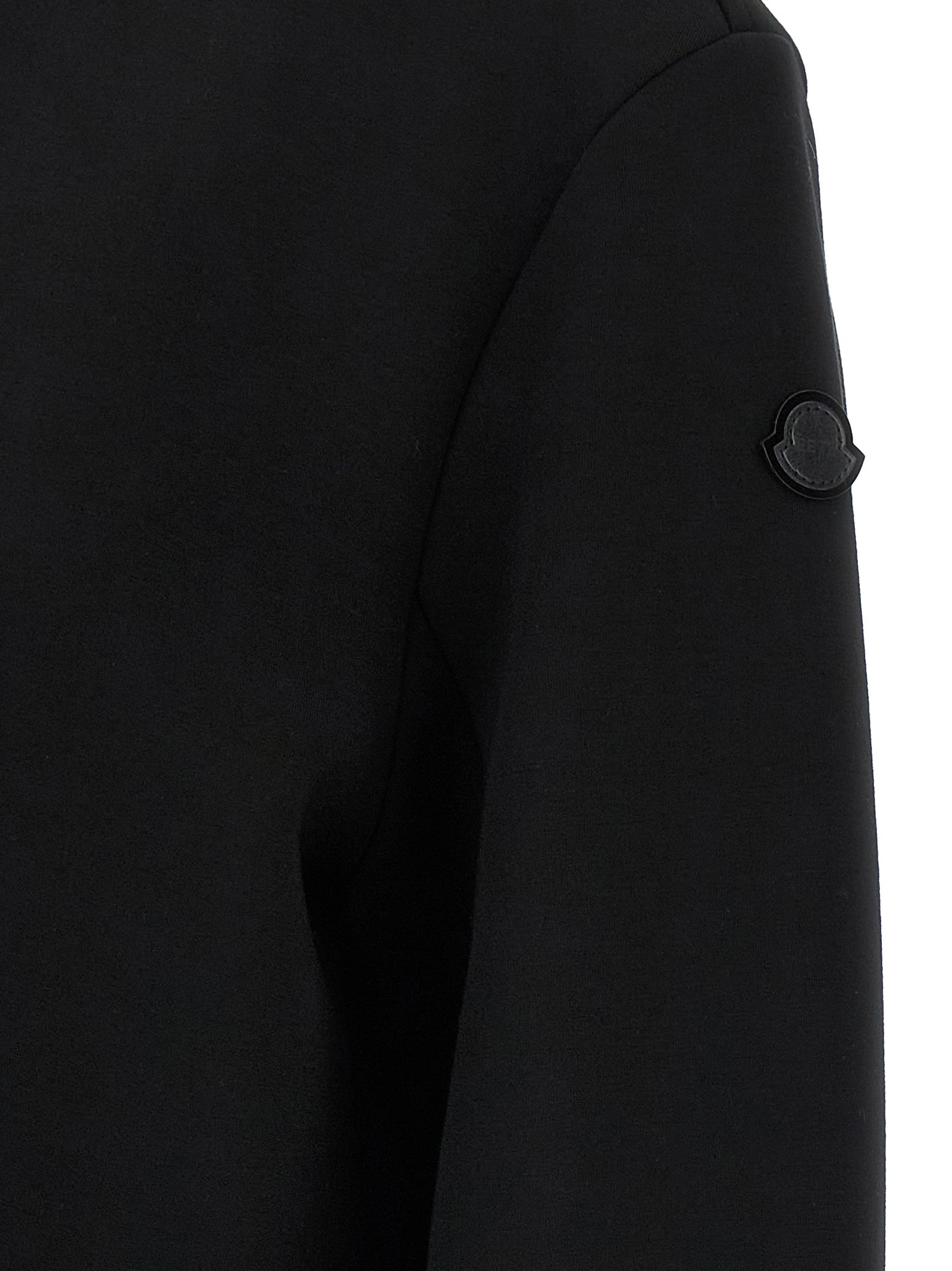 Schwarzer Sweatshirt aus Viskose