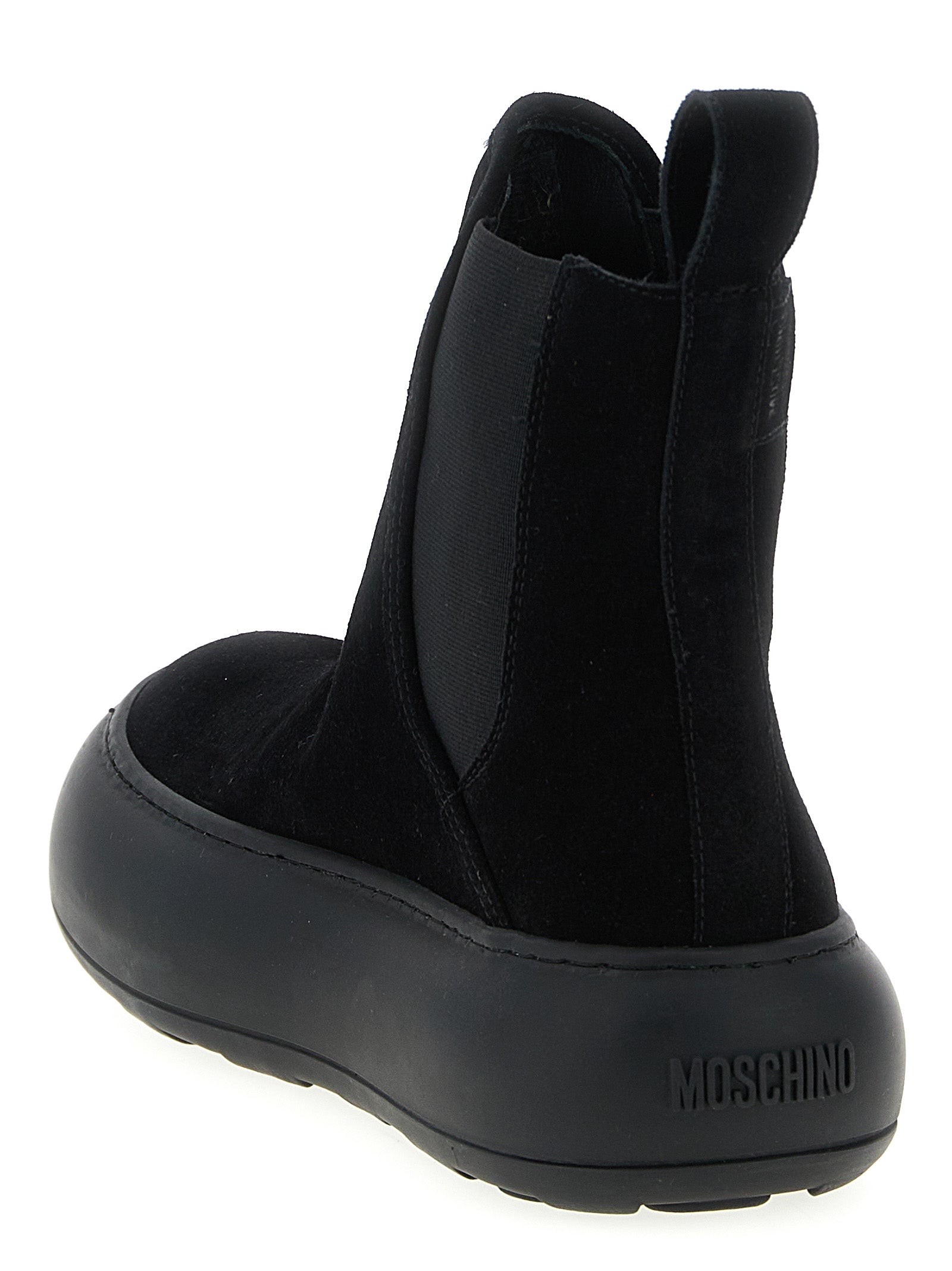Schwarze Chelsea Boots aus Kalbsleder