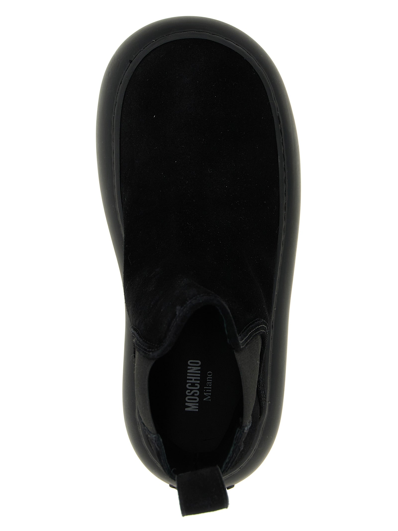 Schwarze Chelsea Boots aus Kalbsleder