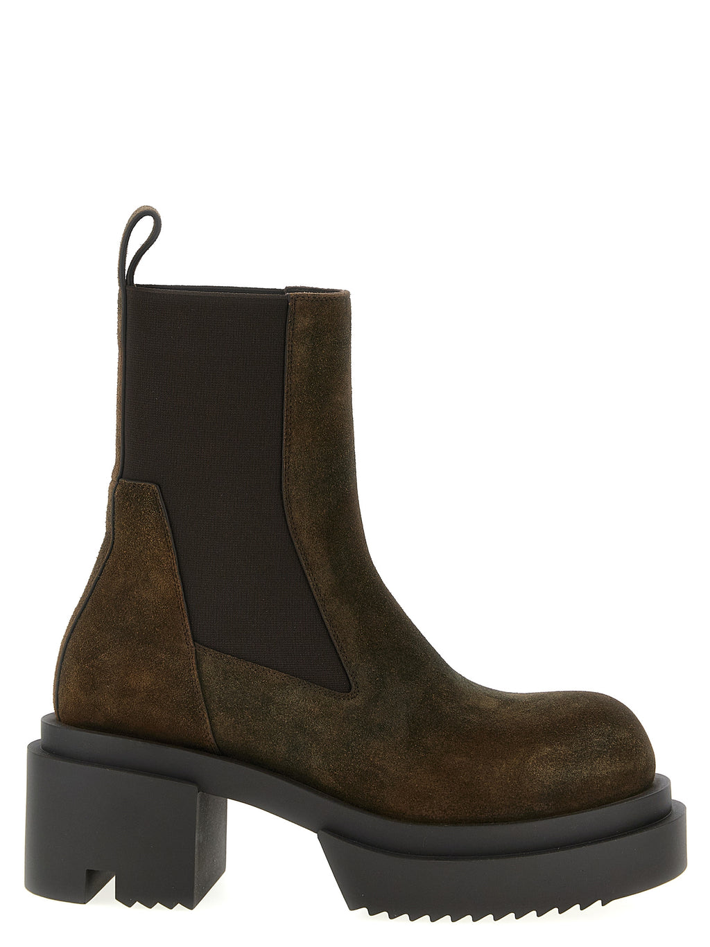 Chelsea Boots aus braunem Rindsleder