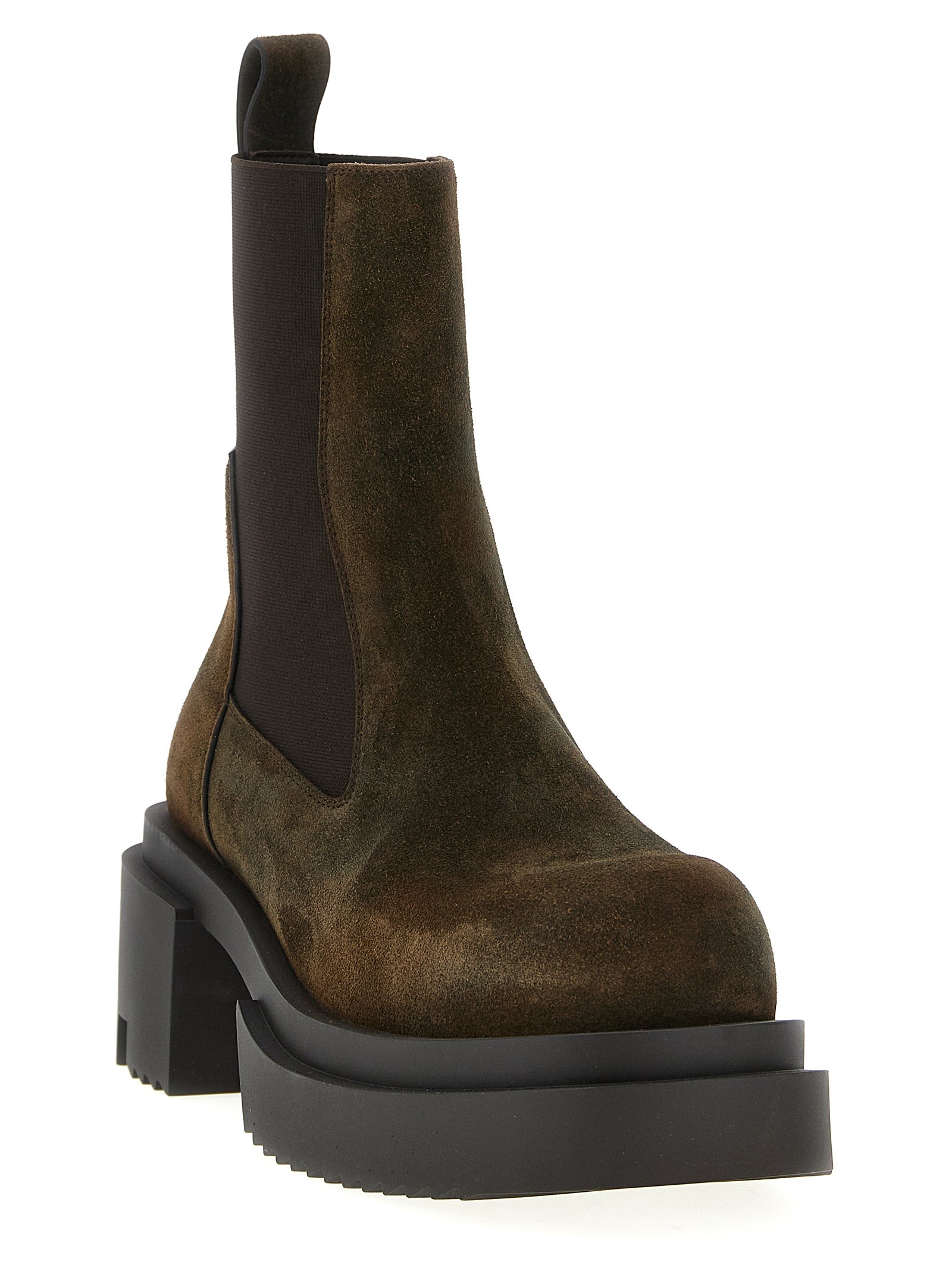 Chelsea Boots aus braunem Rindsleder