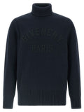 Blauer Baumwollcardigan