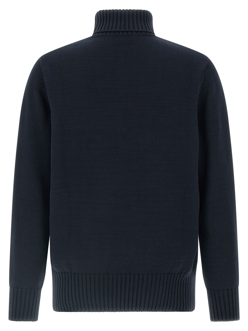 Blauer Baumwollcardigan