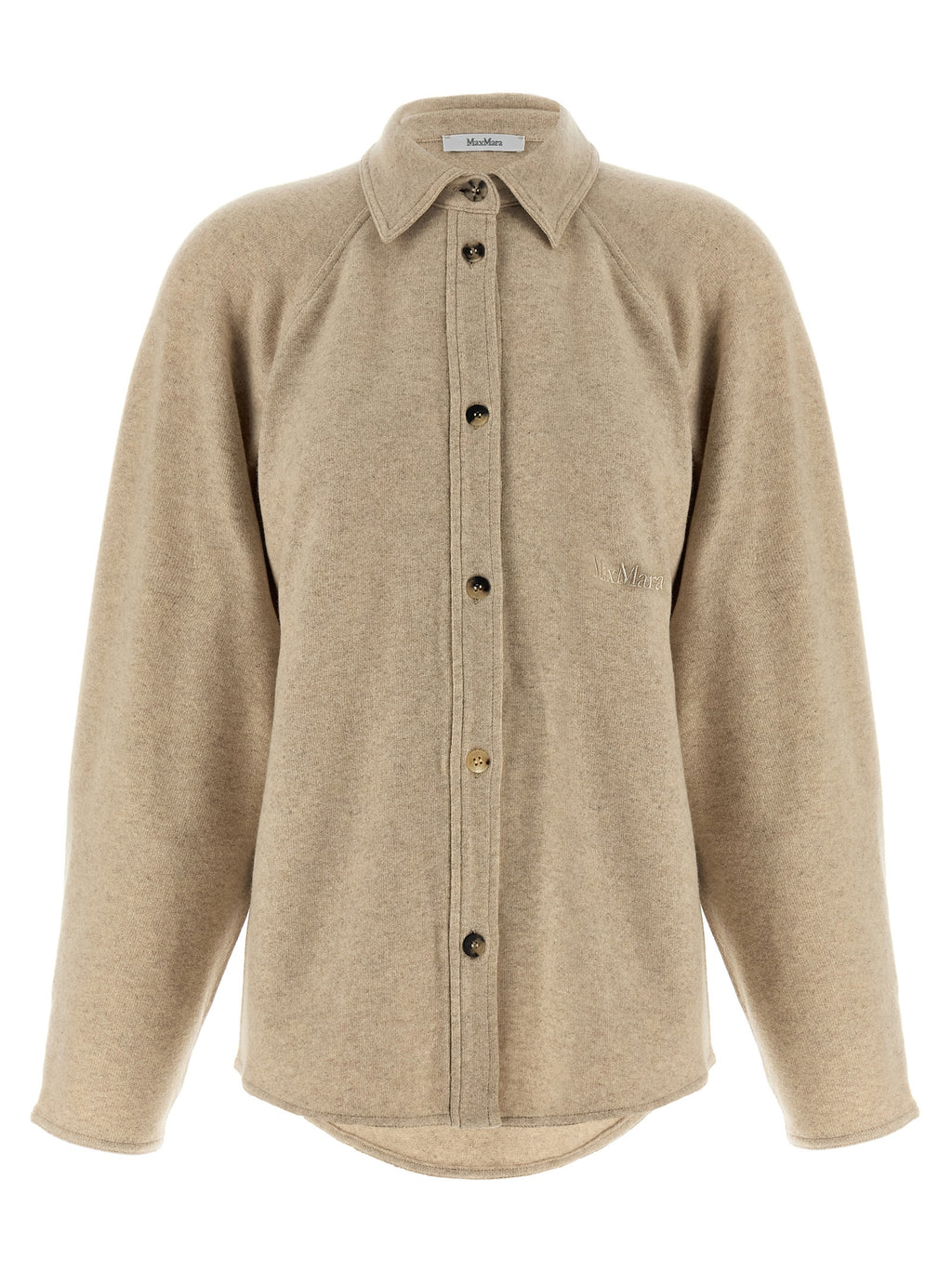 Beige Kaschmirbluse