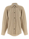 Beige Kaschmirbluse