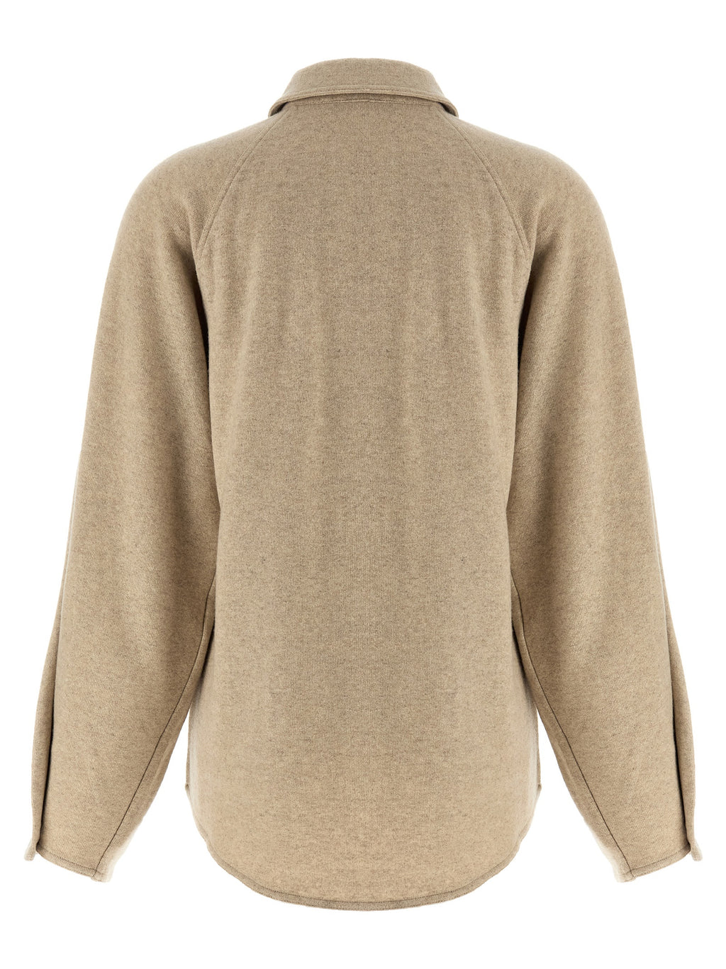 Beige Kaschmirbluse