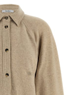 Beige Kaschmirbluse