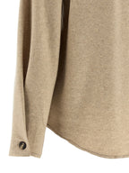 Beige Kaschmirbluse