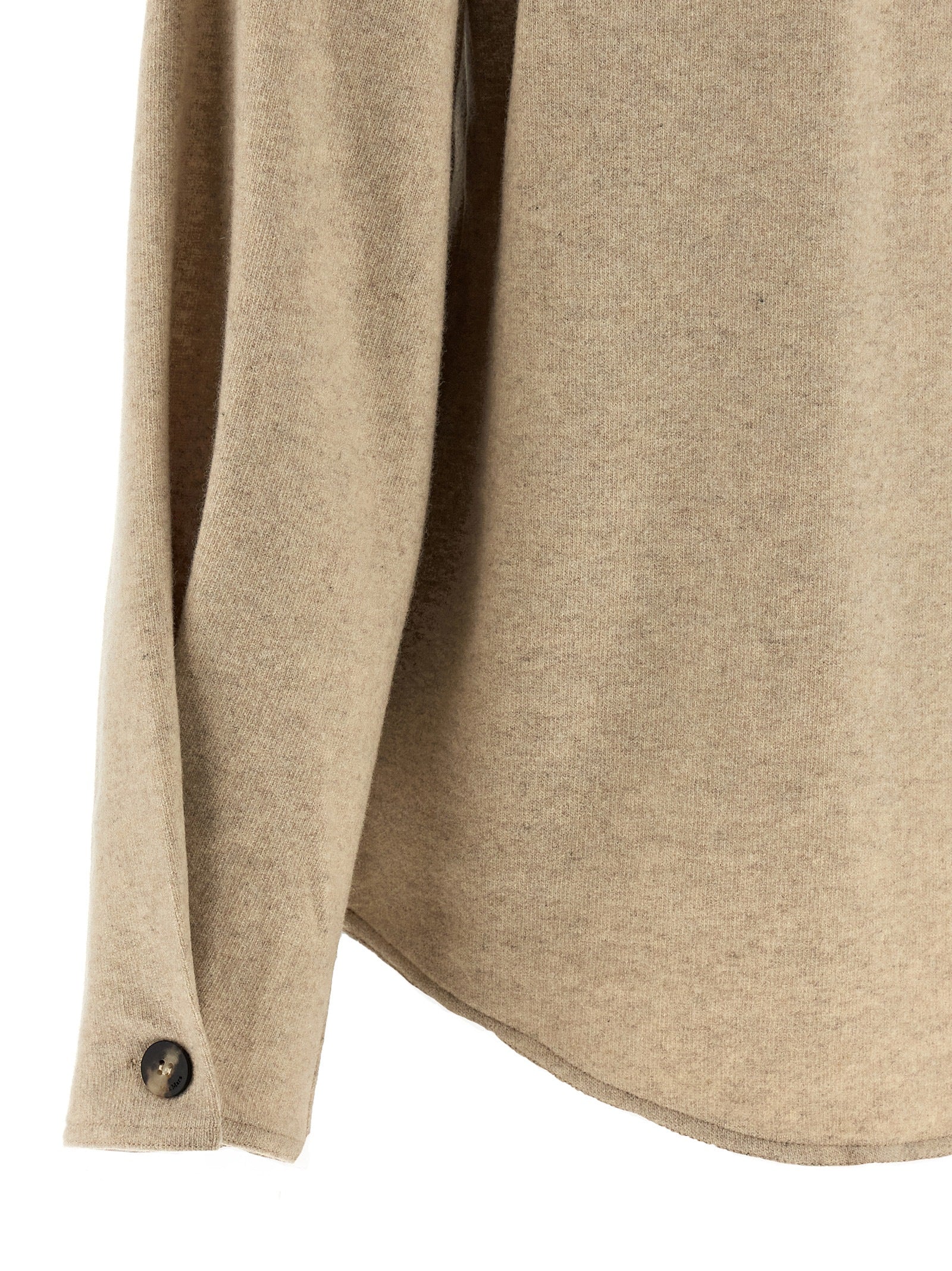 Beige Kaschmirbluse