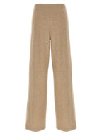 Beige Cashmere Casual Pants
