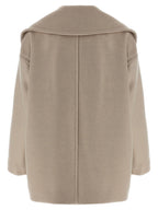 Beiger Kaschmir-Mantel Max Mara