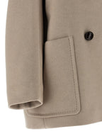 Beiger Kaschmir-Mantel Max Mara