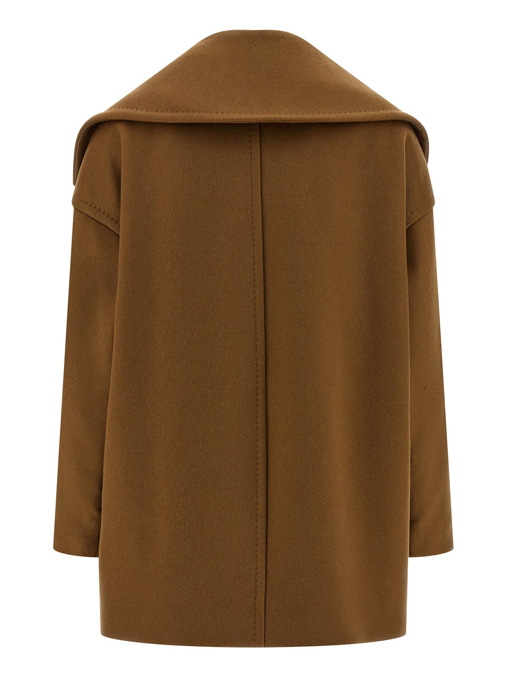 Brauner Kaschmir-Mantel Max Mara