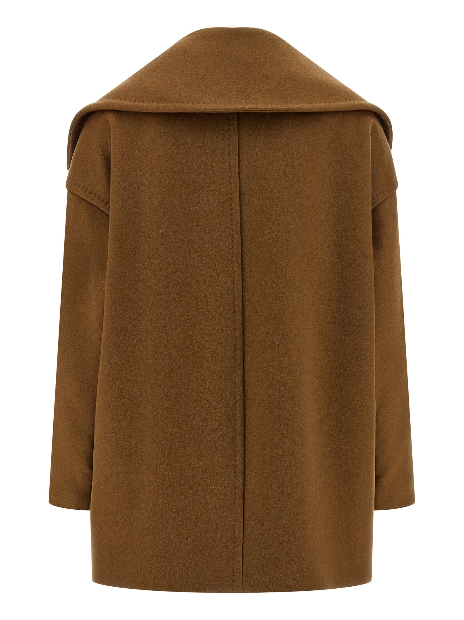 Brauner Kaschmir-Mantel Max Mara