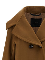 Brauner Kaschmir-Mantel Max Mara