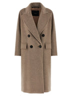 Beiger Kaschmir-Mantel Max Mara