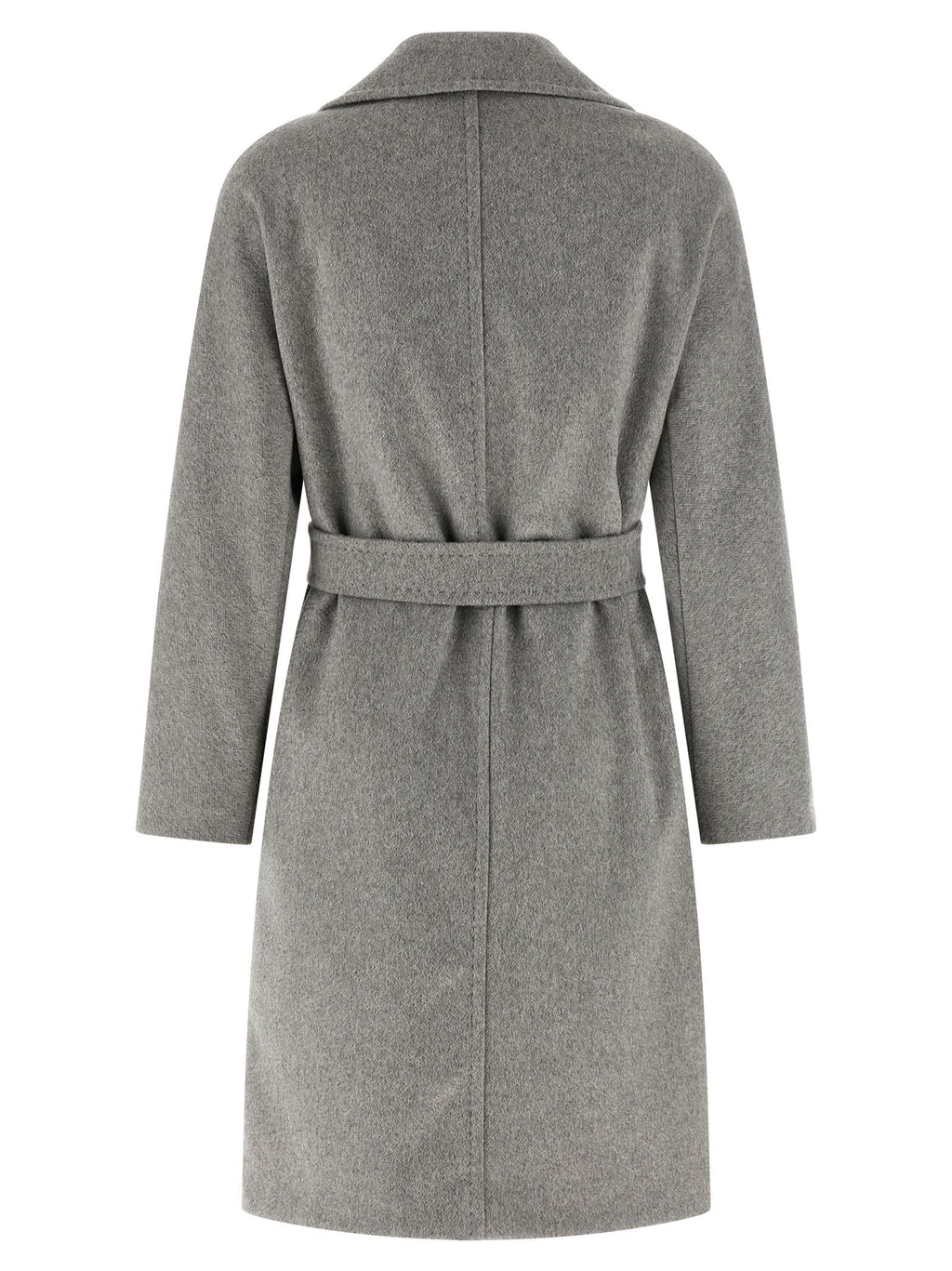 Grauer Kaschmir-Mantel Max Mara
