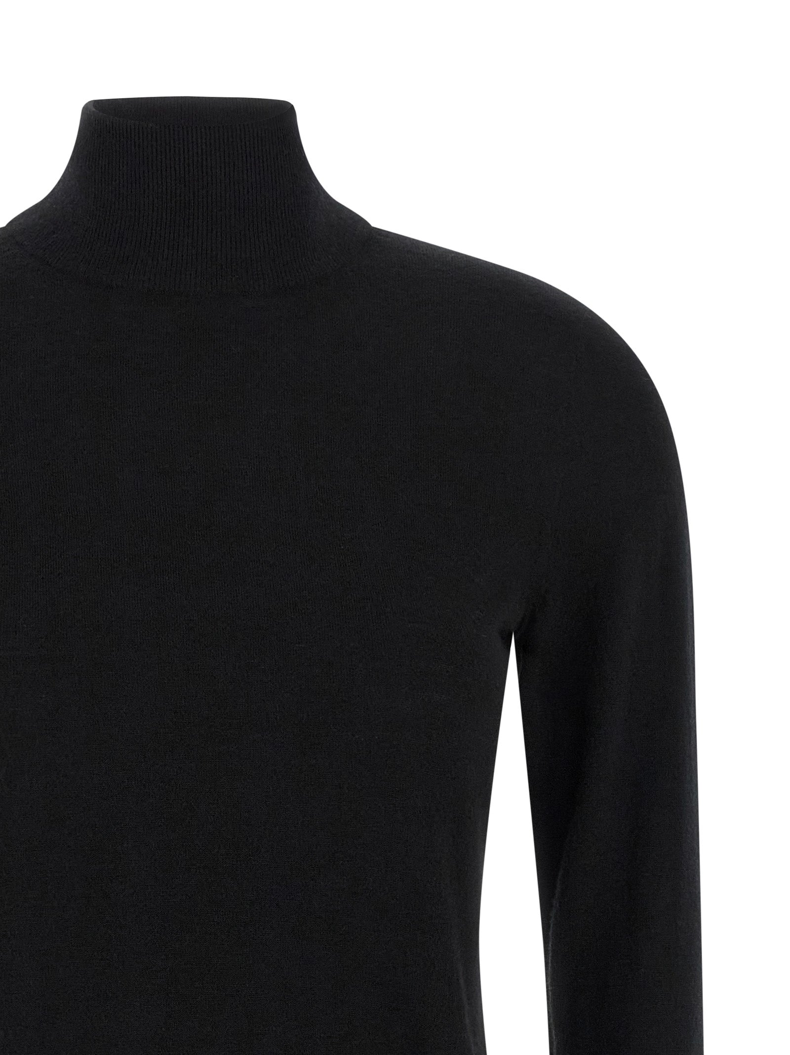 Schwarzer Kaschmir-Cardigan