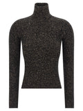 Schwarzer Wollcardigan