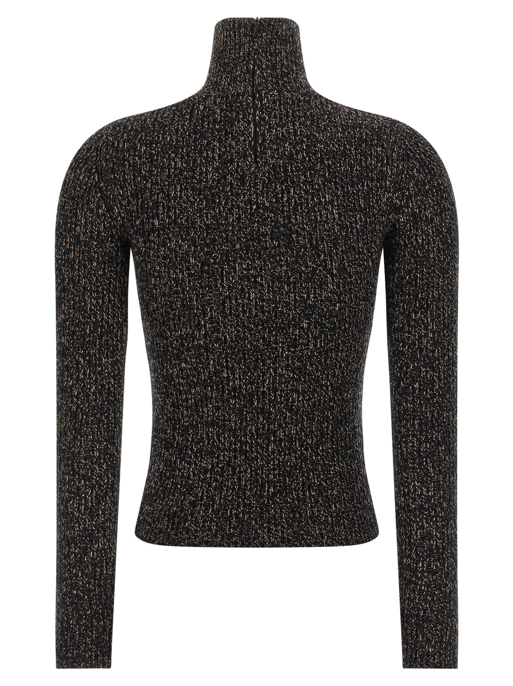 Schwarzer Wollcardigan