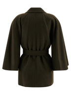 Zweifarbiger Wollmantel Max Mara