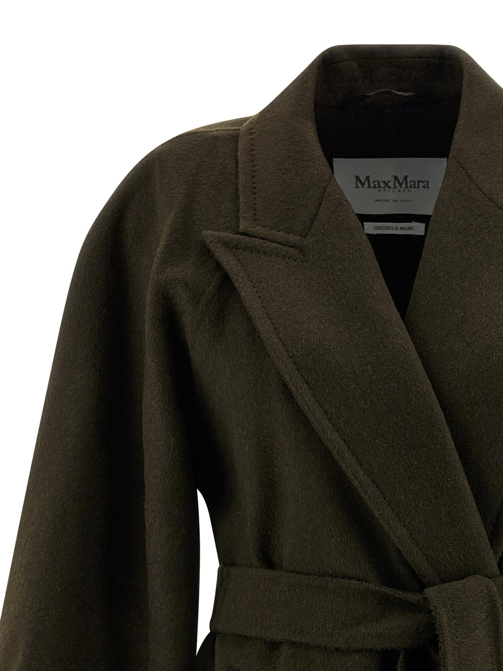 Zweifarbiger Wollmantel Max Mara