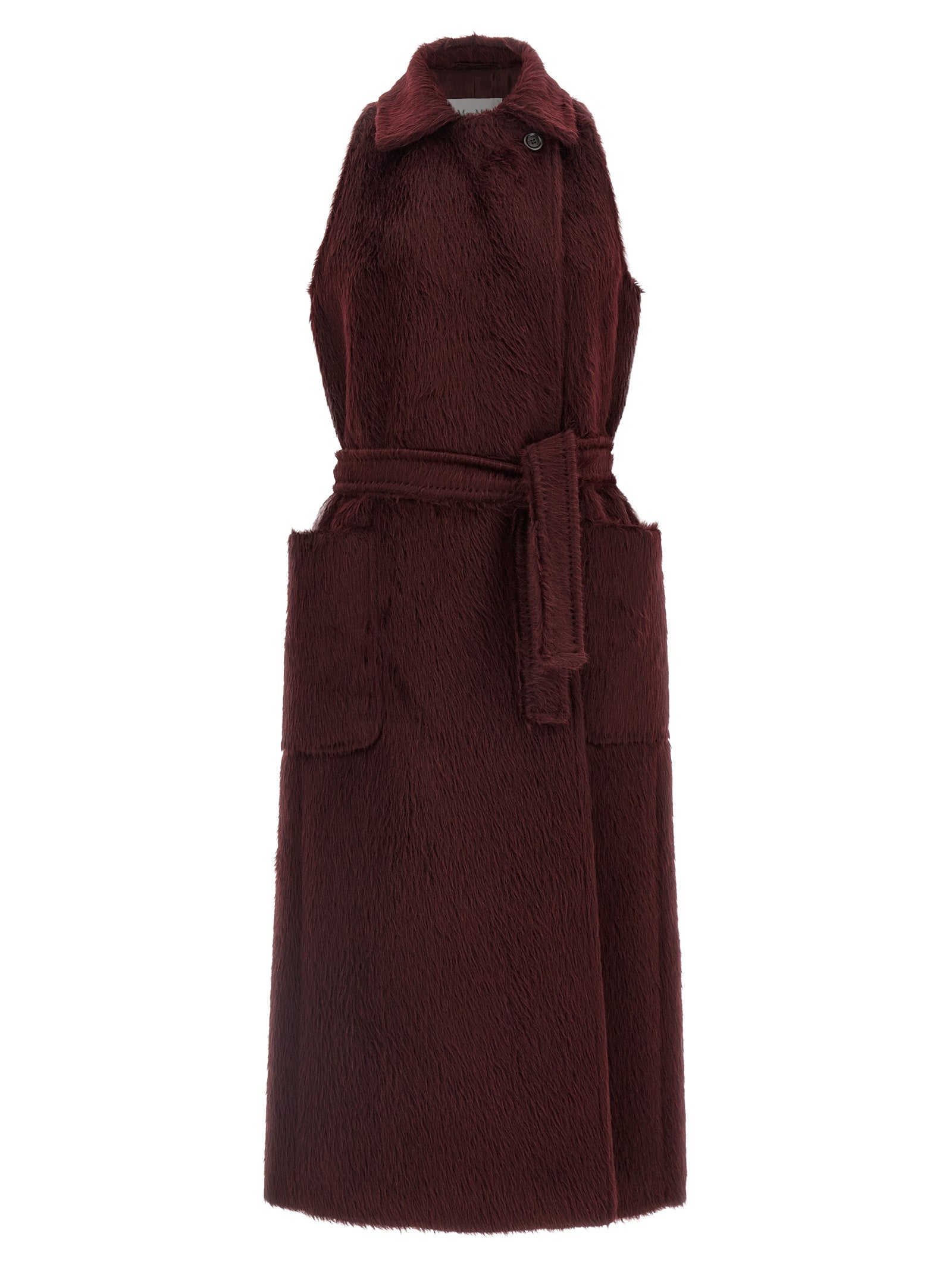 Bordeaux Wollmantel Max Mara