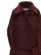 Bordeaux Wollmantel Max Mara