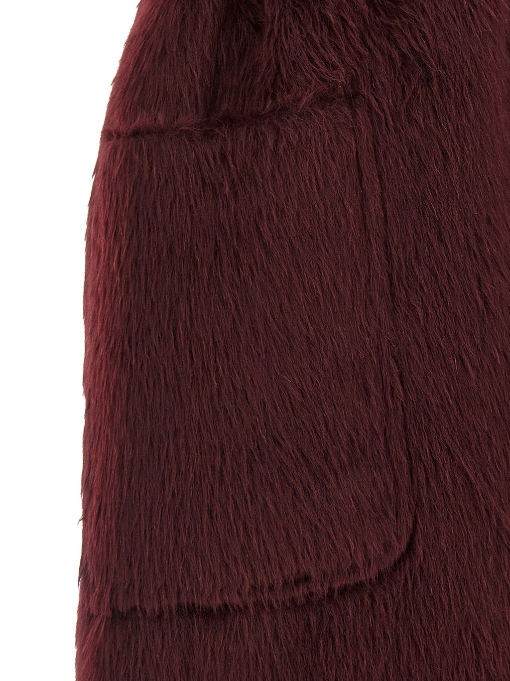 Bordeaux Wollmantel Max Mara