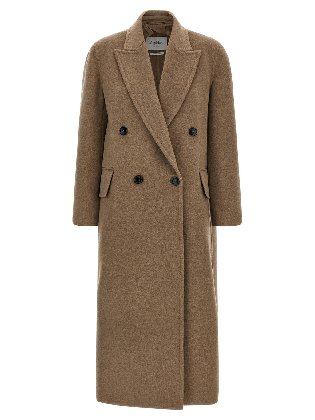 Beiger Kaschmir-Mantel Max Mara