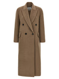 Beiger Kaschmir-Mantel Max Mara