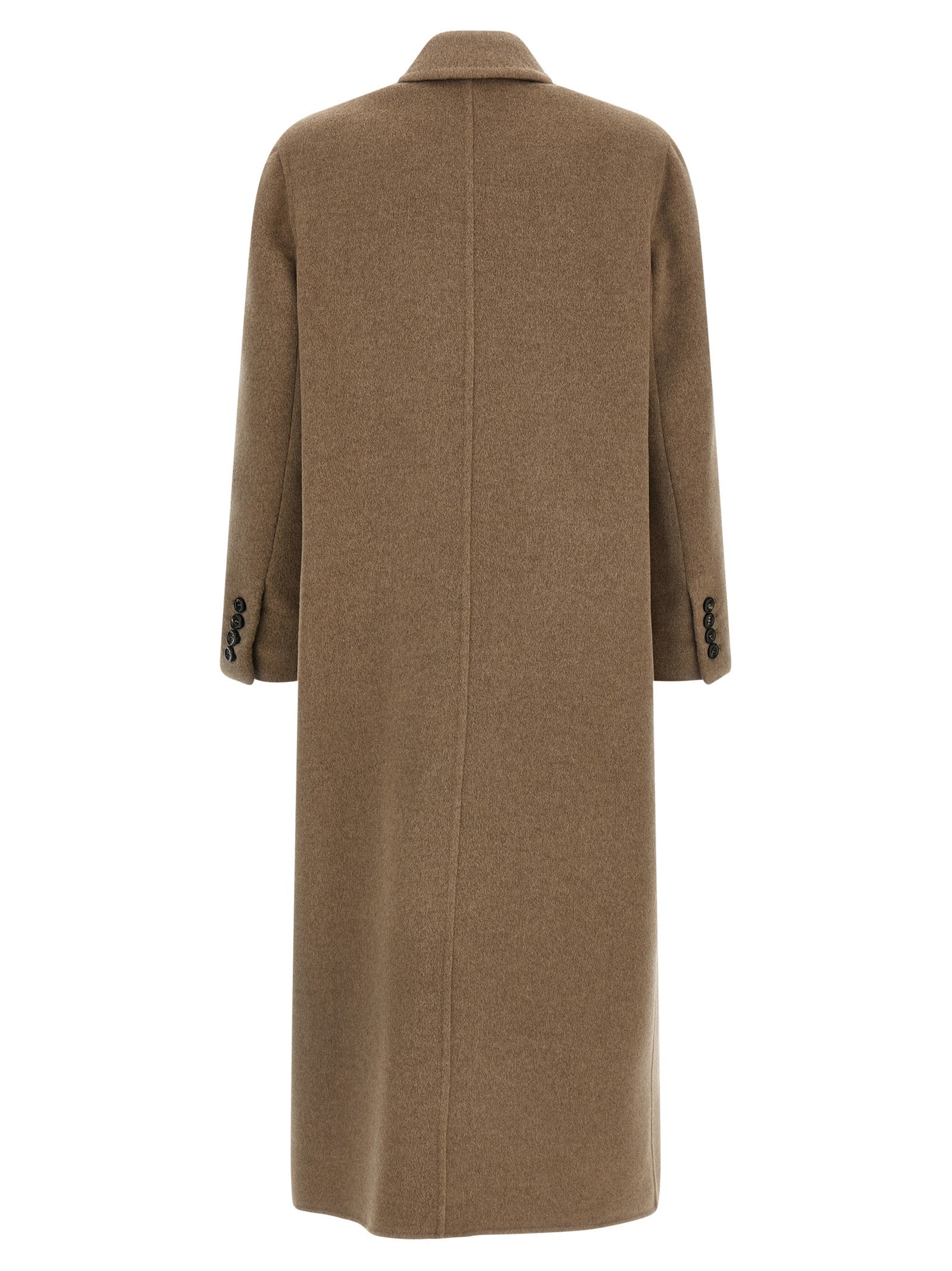 Beiger Kaschmir-Mantel Max Mara