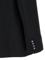 Schwarzer Blazer aus reiner Schurwolle