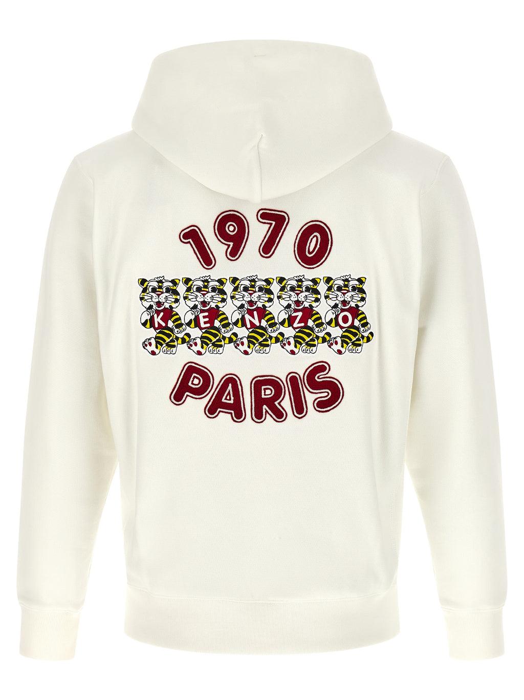 Weißes Sweatshirt aus Baumwolle