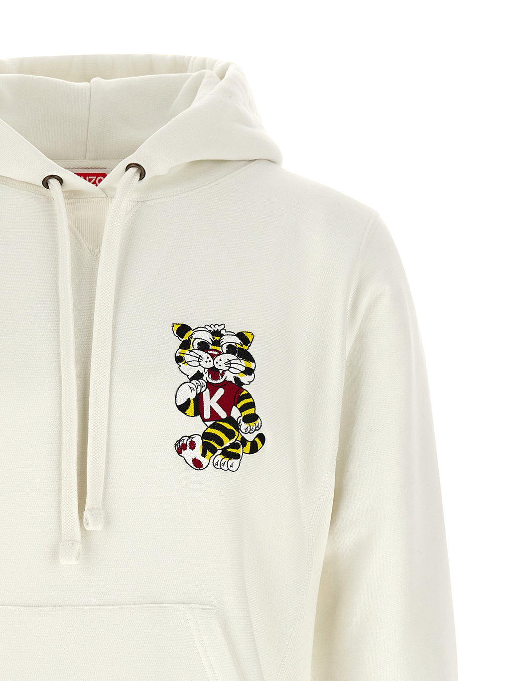 Weißes Sweatshirt aus Baumwolle