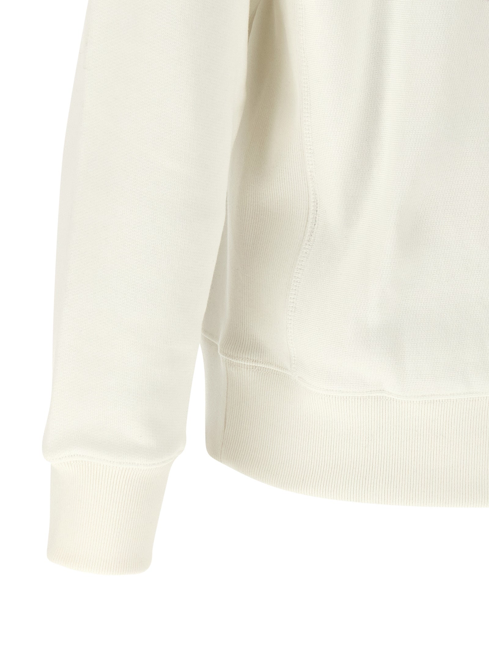 Weißes Sweatshirt aus Baumwolle