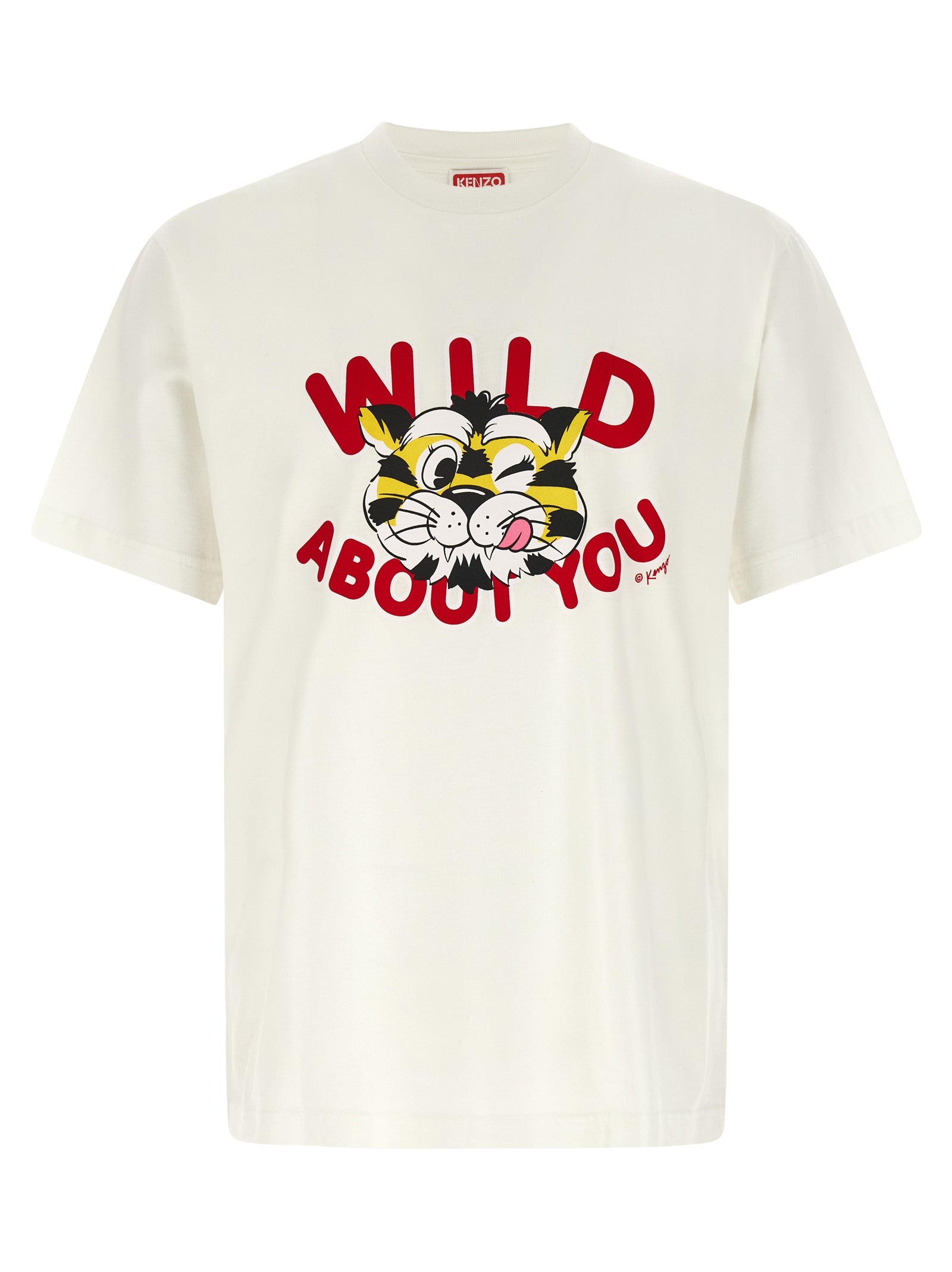 Weißes T-Shirt aus Baumwolle 325177